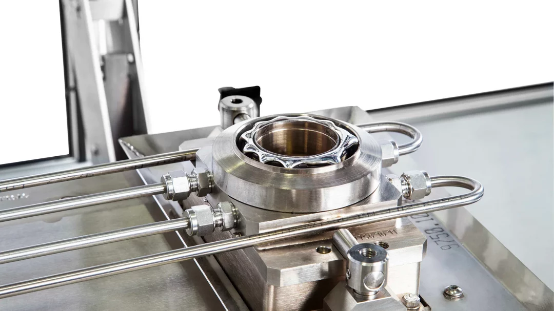 Ring die for enamelled copper wire processing
