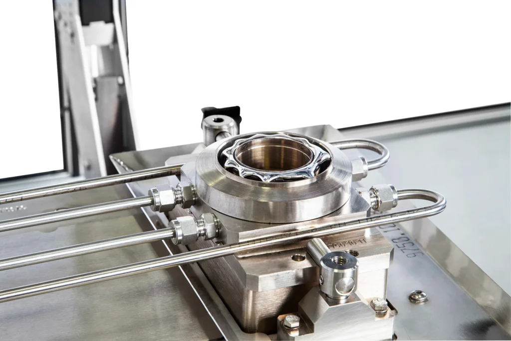 Ring die for enamelled copper wire processing